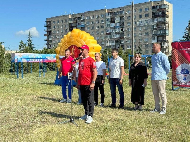 Первый фестиваль комплекса ГТО в Первомайске (ЛНР).