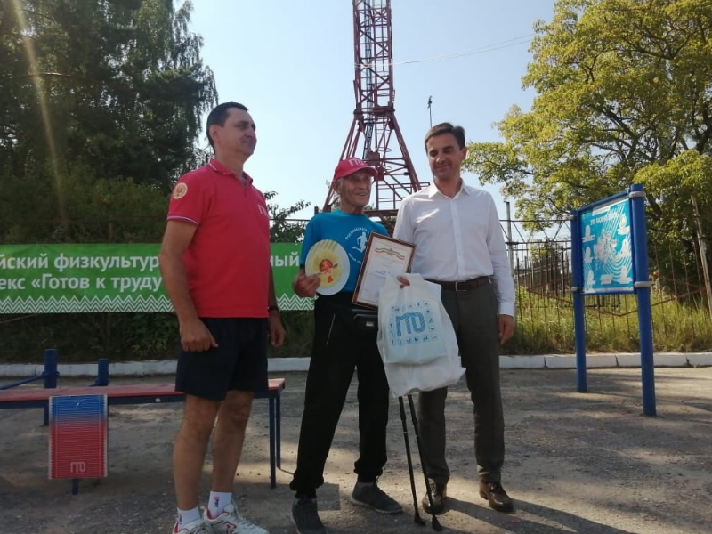 90 - летний калужанин Владимир Кульков принял вызов ГТО!.